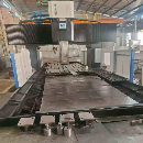 []刚刚买下准新机国盛4028龙门加工中心工作台2米4米，门.